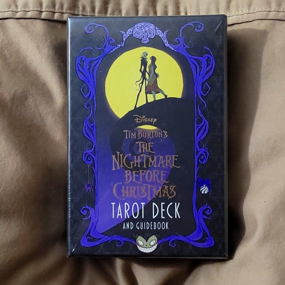 Tim Burton's The Nightmare Before Christmas Tarot Deck & Guidebook New - Picture 1 of 6
